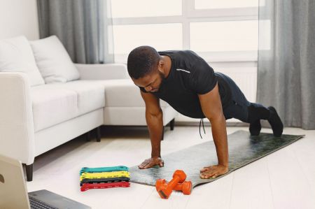 Benzi Elastice Fitness ZEUS Set Resistance Band 4PZ 519889 SET RESIS BAND imagine 6